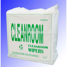 100% polyester double knit cleanroom wipers